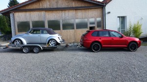 Mein Sohn Sämi hat mich begleitet